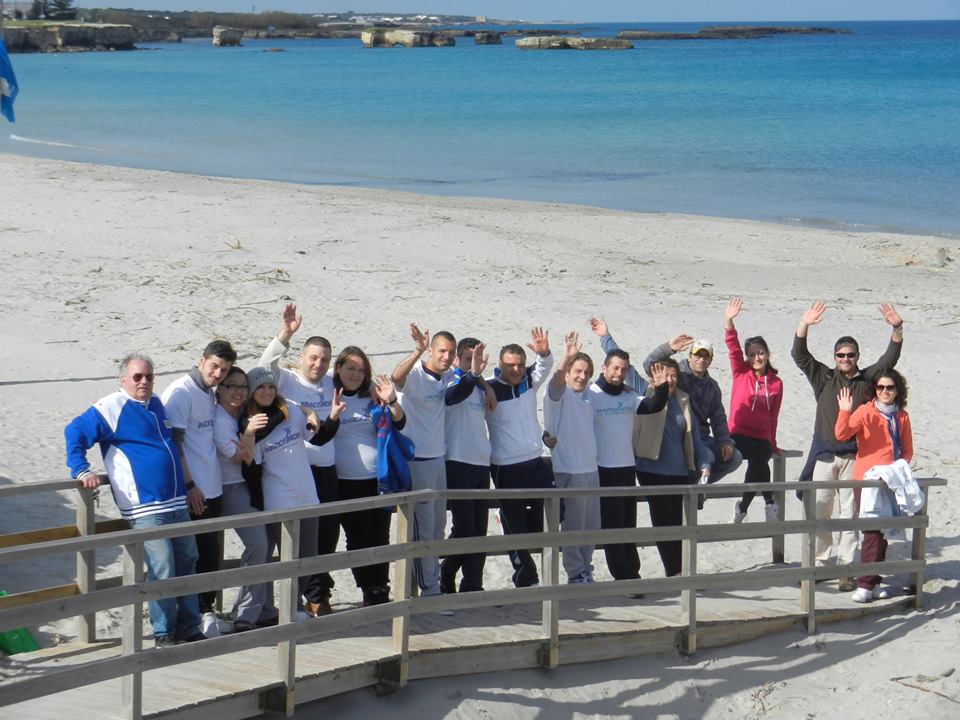 Spiagge pulite d'inverno