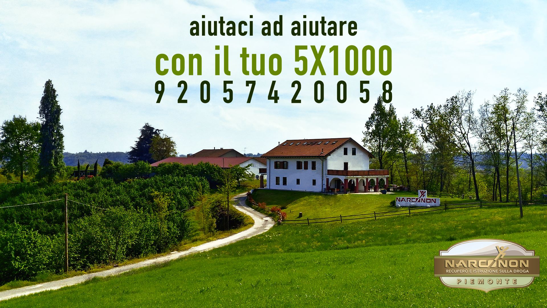 Centro Narconon Piemonte dona il 5x1000