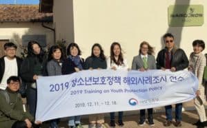 Delegazione Corea del Sud al centro Narconon Argo